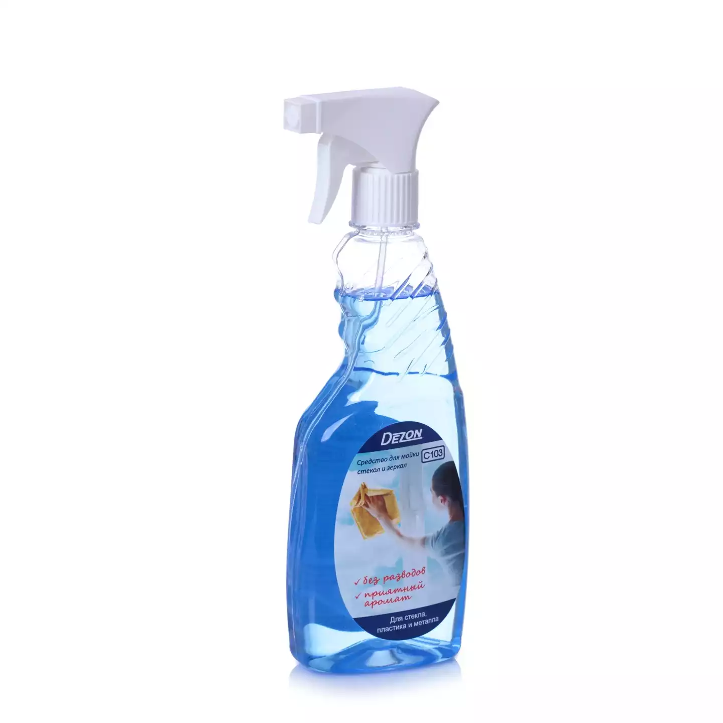 Средство С-103, стеклоочиститель, 0,5л, спрей, нейтральное пенное средство, без отдушки