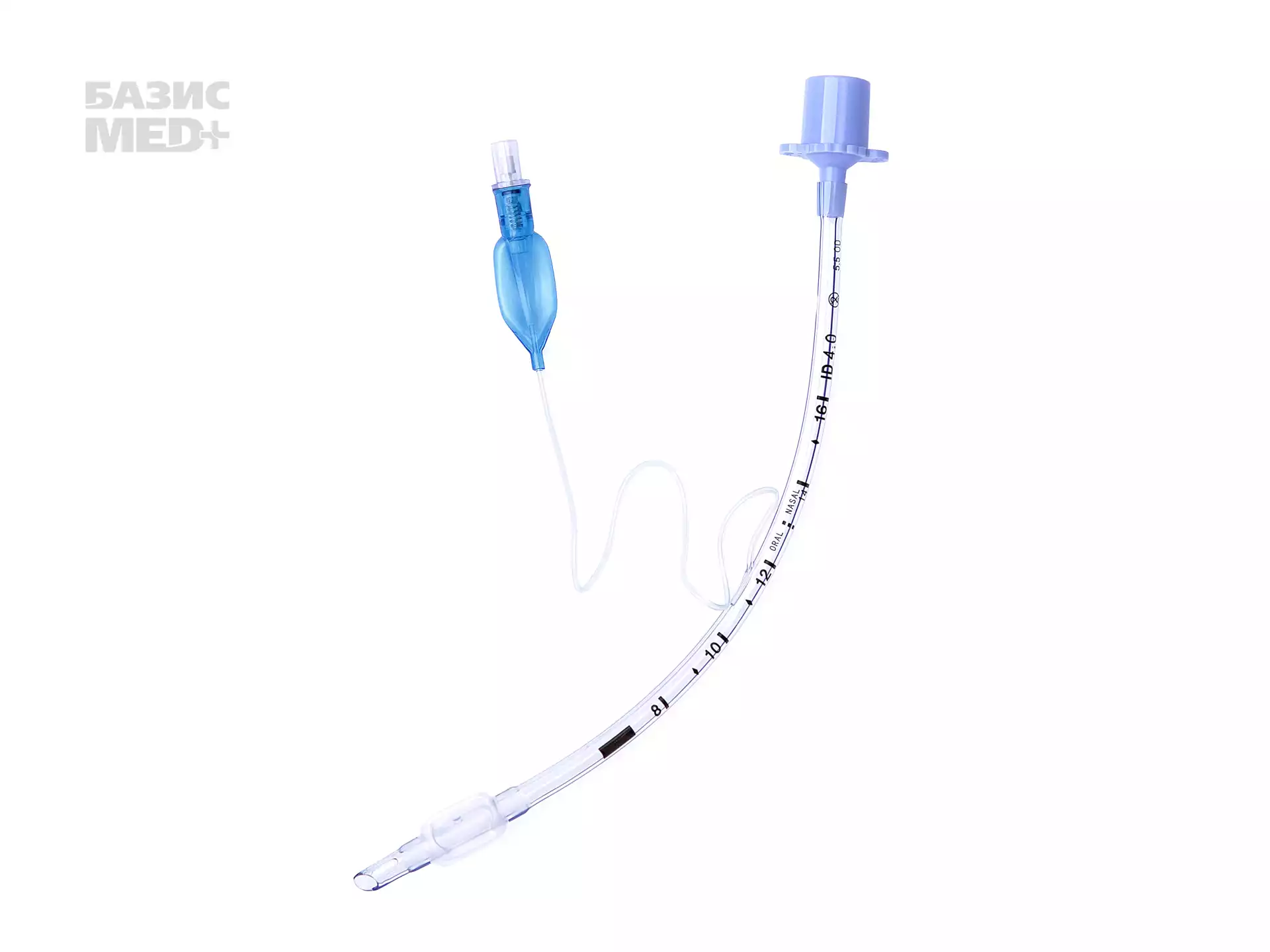 Трубка эндотрахеальная Окситек Б, №4,0 с манжетой, коннектор 15мм, наличие РКП, стерильная