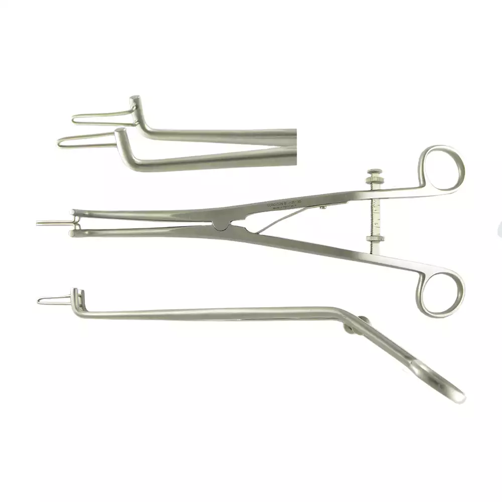 Зеркало J-20-195, по Когану (эндозеркало) с винтом, длина 24см