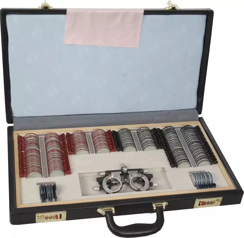 Набор пробных очковых линз большой (266 оптических элемента, 1 оправа) без поверки