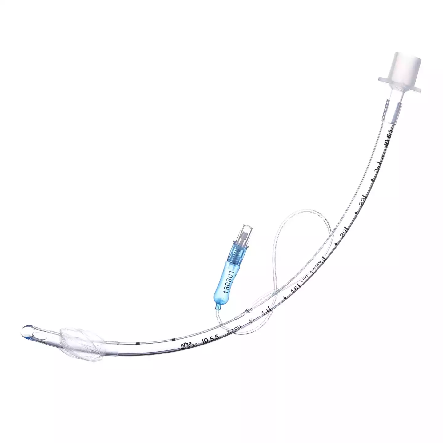 Трубка эндотрахеальная №2,5 с манжетой объемом 9мл, диаметр 2,5/3,5мм, длина 145мм, стерильная