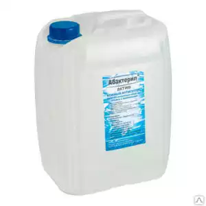 Абактерил - АКТИВ 5,0л, кожный антисептик и дезинфектант для поверхностей (готовый раствор), изопропиловый спирт – 64,0%
