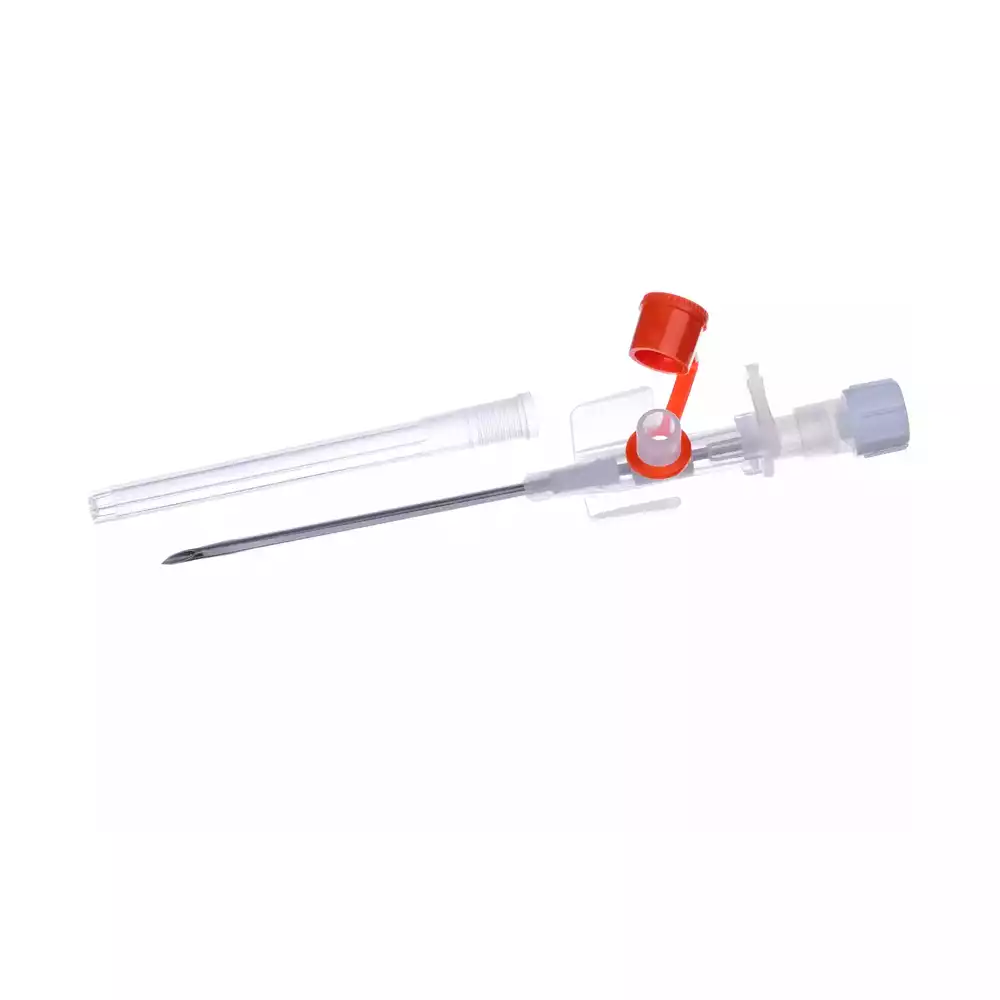 Катетер внутривенный 14G, длина 45 мм, диаметр 2,1 мм, цвет оранжевый, стерильный
