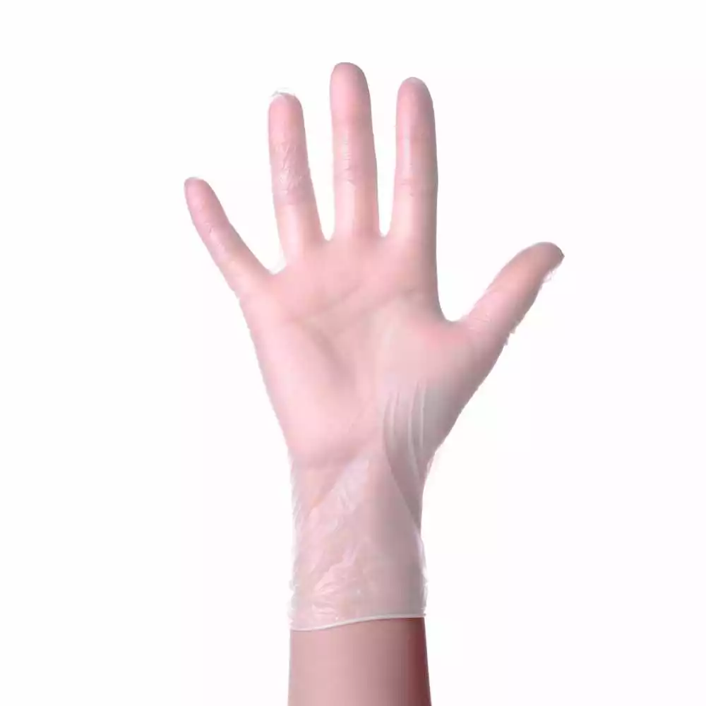 Перчатки Basic Vinyl, виниловые, размер XL, вес 8,0 г/пара, неопудренные, нестерильные, упаковка 50 пар