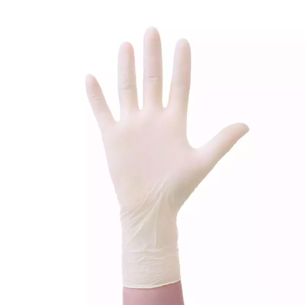 Перчатки BASIC EXAM PF, размер L, латексные, неопудренные, текстурированные, нестерильные, упаковка 50 пар