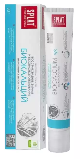Паста SPLAT зубная Prof BIOCALCIUM 80 гр HERBAL