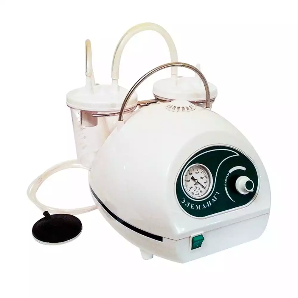 Отсасыватель ОПГ-01 "ЭЛЕМА-Н" пневматический для удаления содержимого полости матки