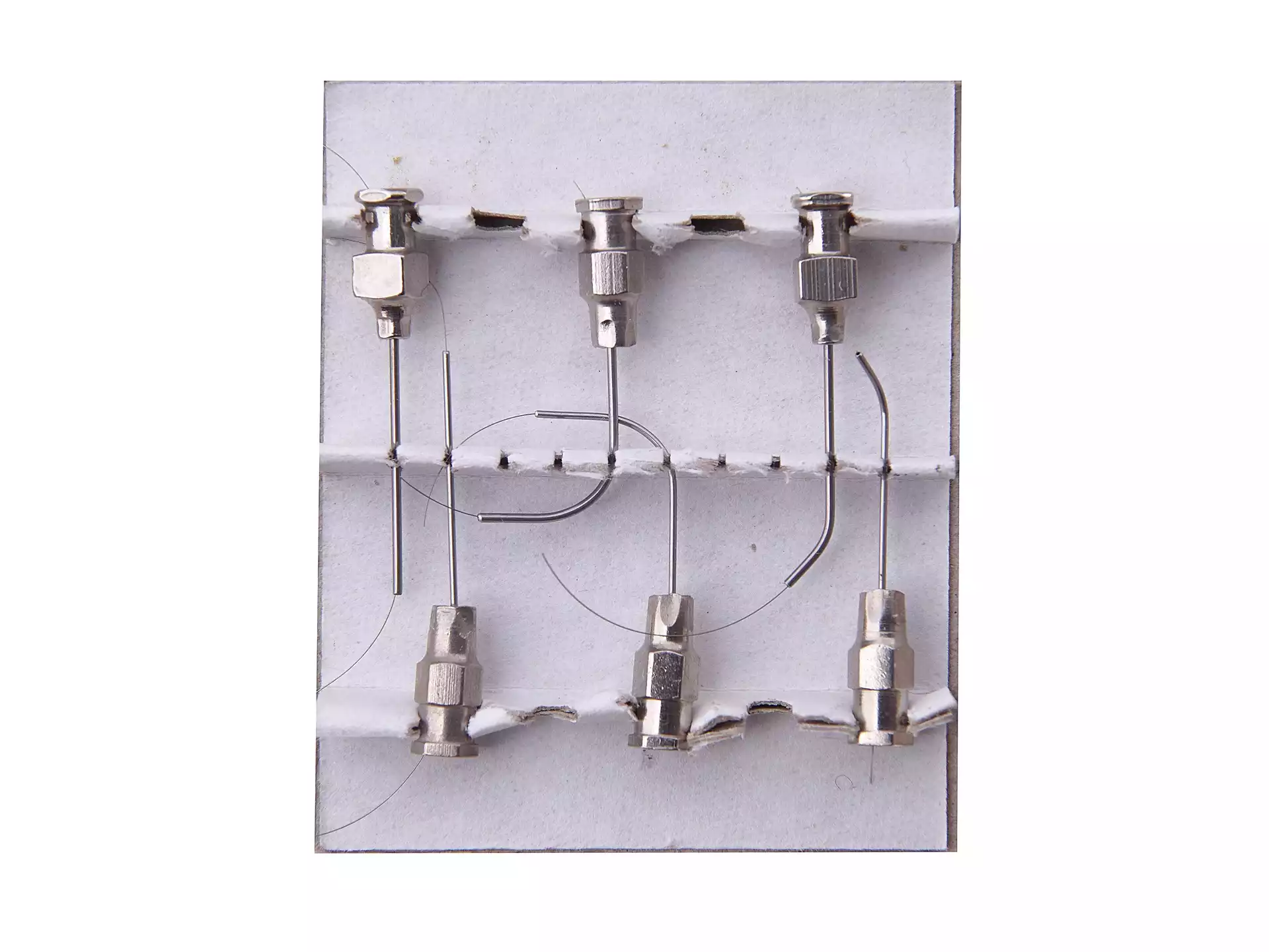 Набор игл Н-217 для промывания слезного канала, набор из 6-ти игл, многоразовые